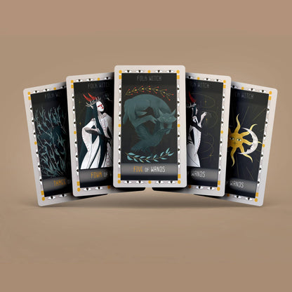 Dark Synevyr | Witch Folk Tarot 78+2 Extra Cards Deck