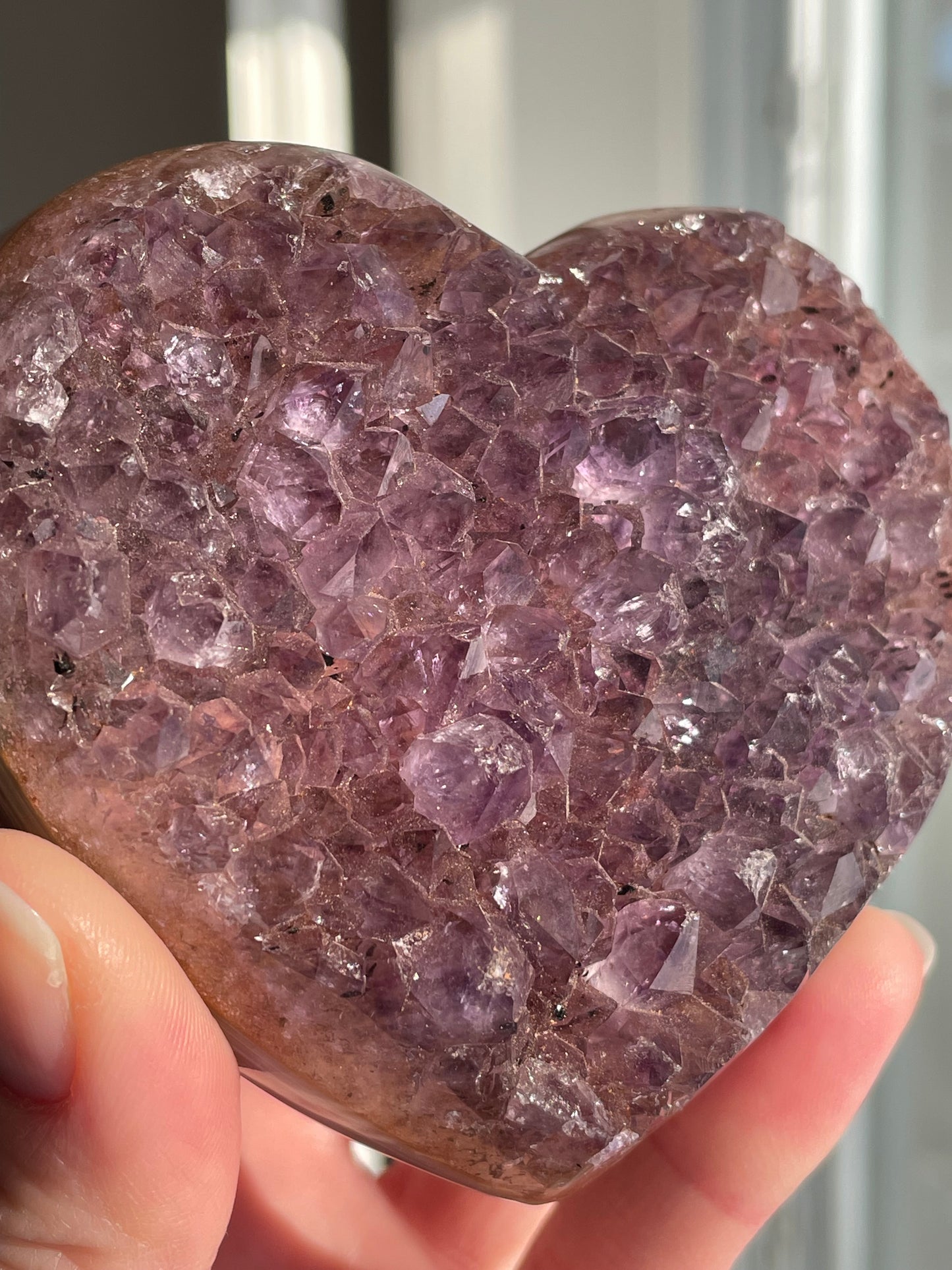 Amethyst Heart