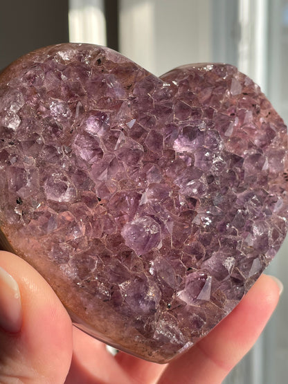 Amethyst Heart