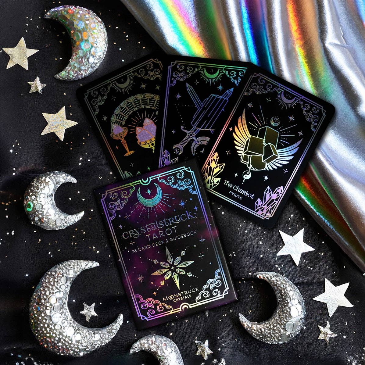 MINI Silver Crystalstruck Tarot© Card Deck (Limited Release)