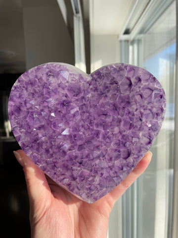 Amethyst Heart