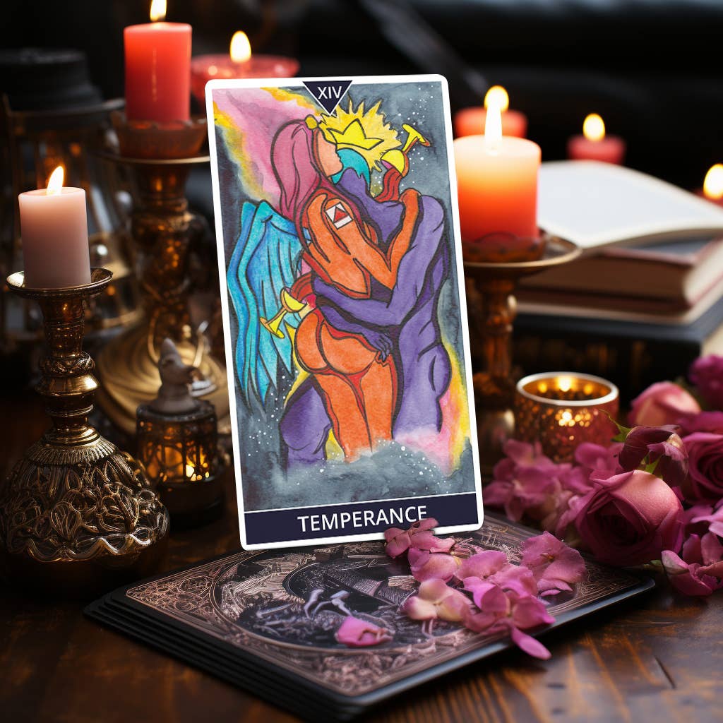 Dark Synevyr | Earthly Delight Tarot 78+2 Extra Cards Deck