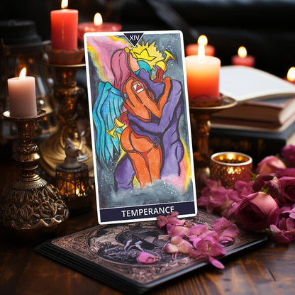 Dark Synevyr | Earthly Delight Tarot 78+2 Extra Cards Deck