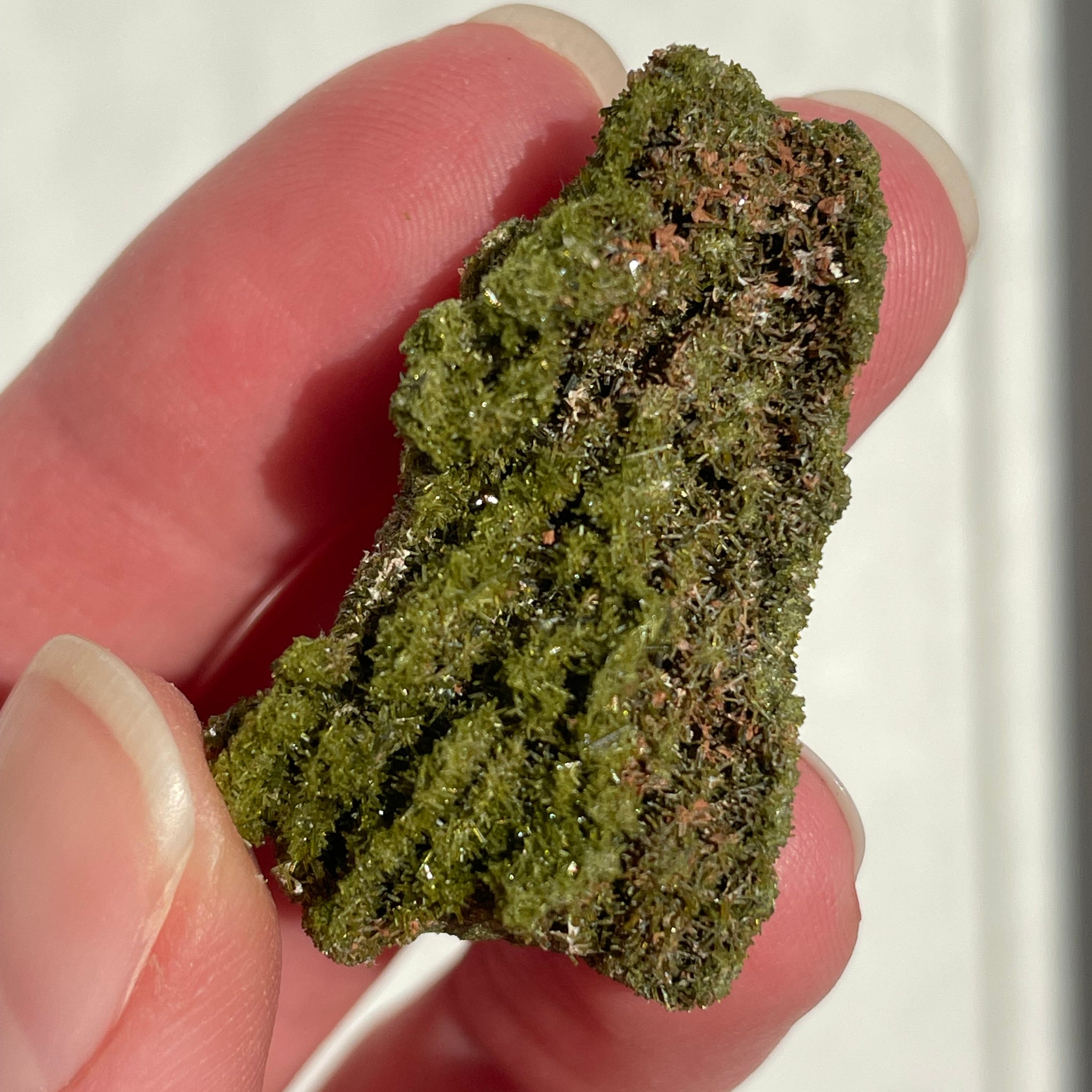 Green Forest Epidote Quartz