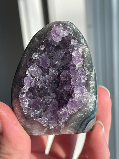 Rainbow Amethyst Cutbase