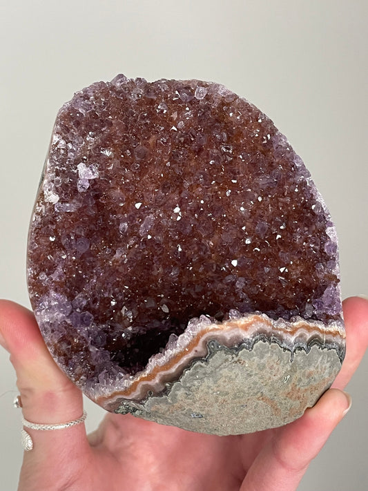 Rainbow Amethyst Cutbase