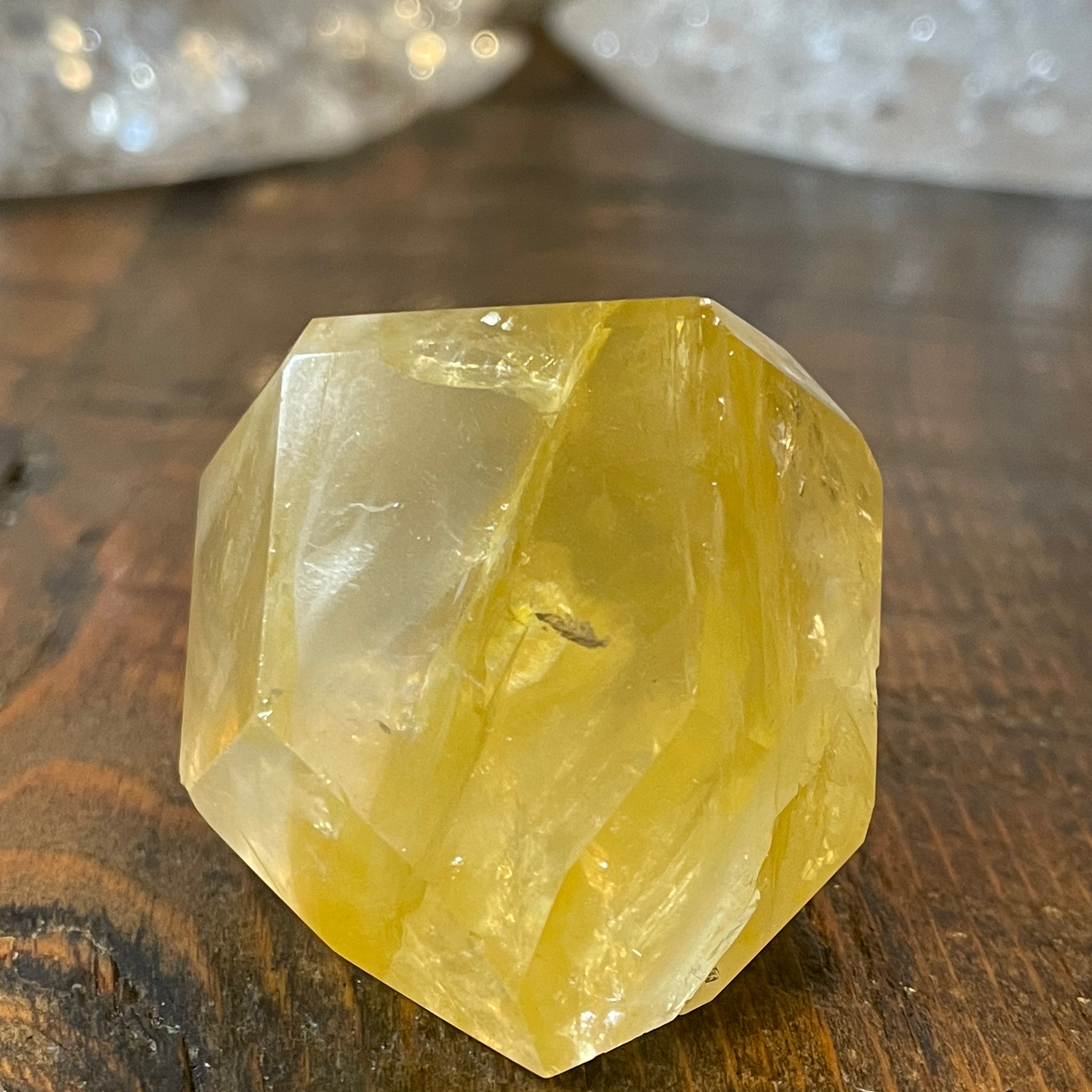 Exquisite Golden Healer Quartz of fine quality, emanating warmth and clarity in a pristine crystal specimen.