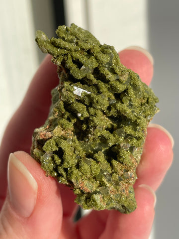 Green Forest Epidote Quartz
