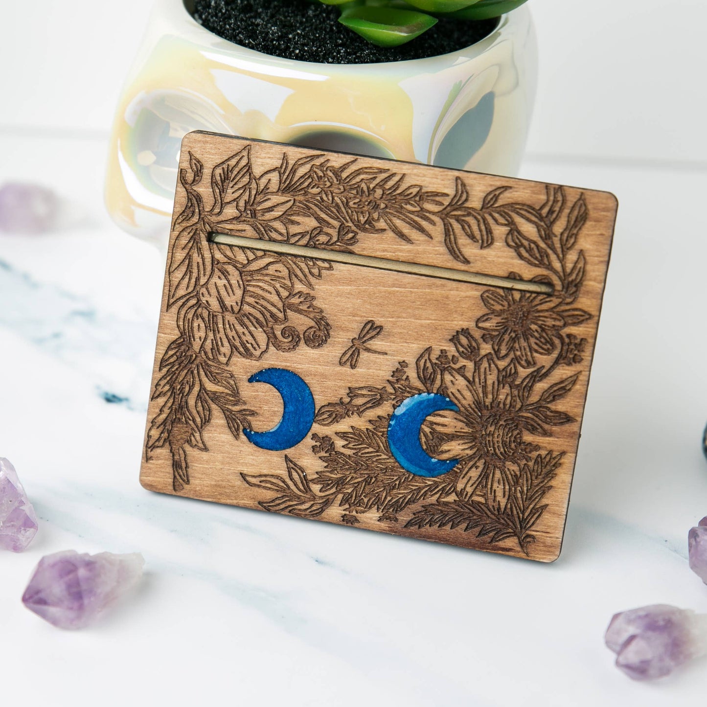 Blue Moon Tarot Card Stand: 3 card