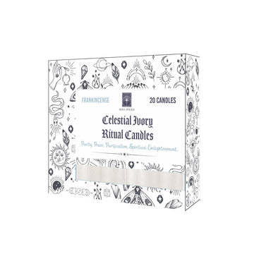 Soul Sticks- Celestial Ivory Frankincense Ritual Candles