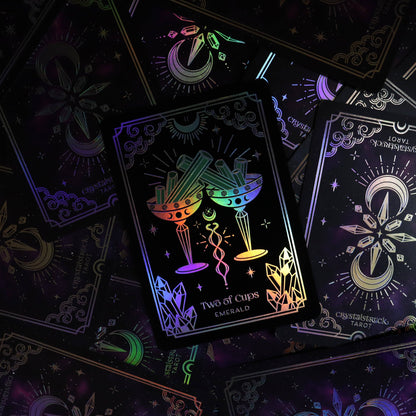 MINI Silver Crystalstruck Tarot© Card Deck (Limited Release)