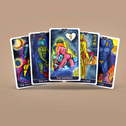Dark Synevyr | Earthly Delight Tarot 78+2 Extra Cards Deck