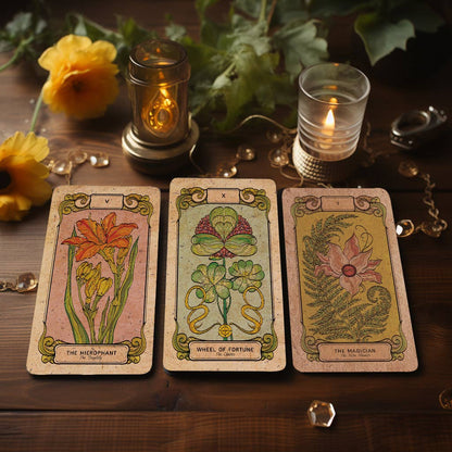 Botanica Oculta Tarot 78+2 Extra Cards Deck