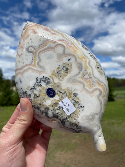 Mexican Onyx Leaf Plate