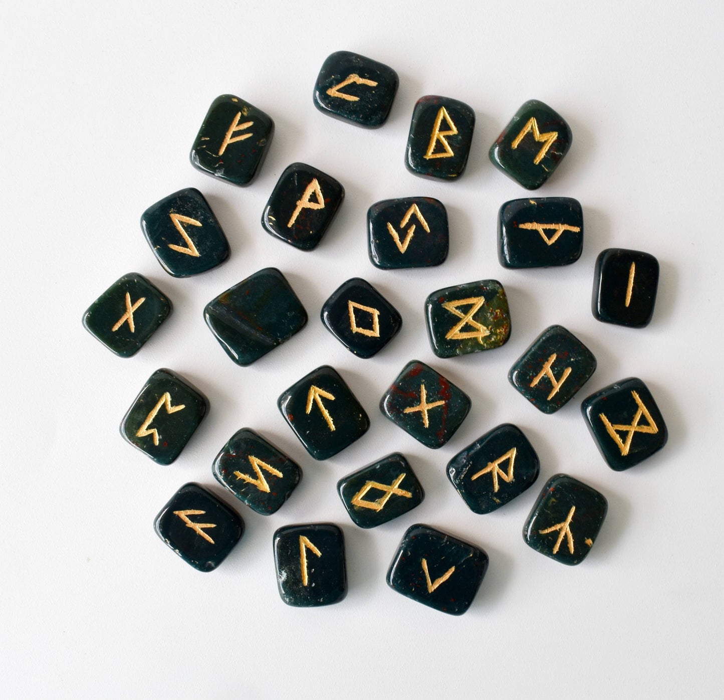 Bloodstone Rune Set (Protection and Strength)
