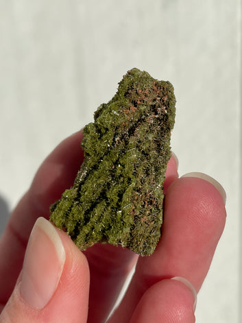 Green Forest Epidote Quartz