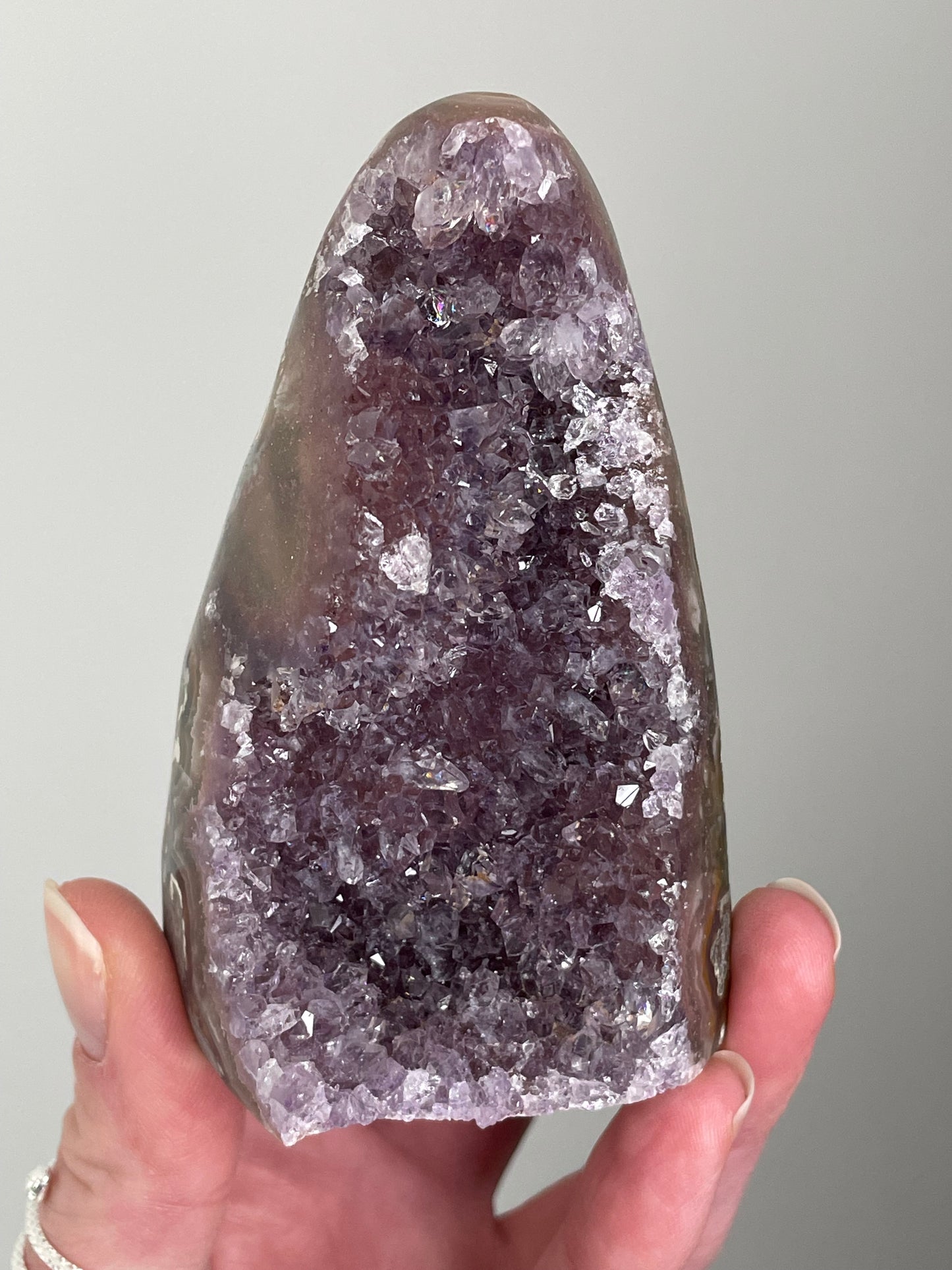 Rainbow Amethyst Cutbase