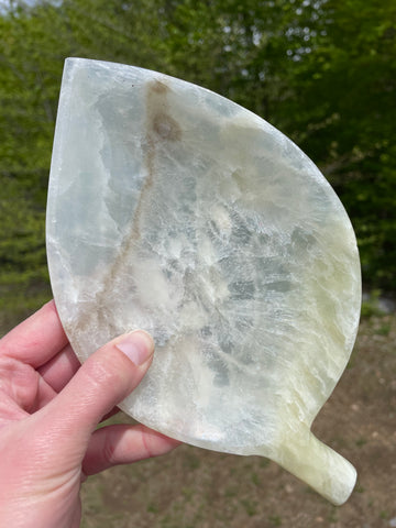 Mexican Onyx Leaf Plate