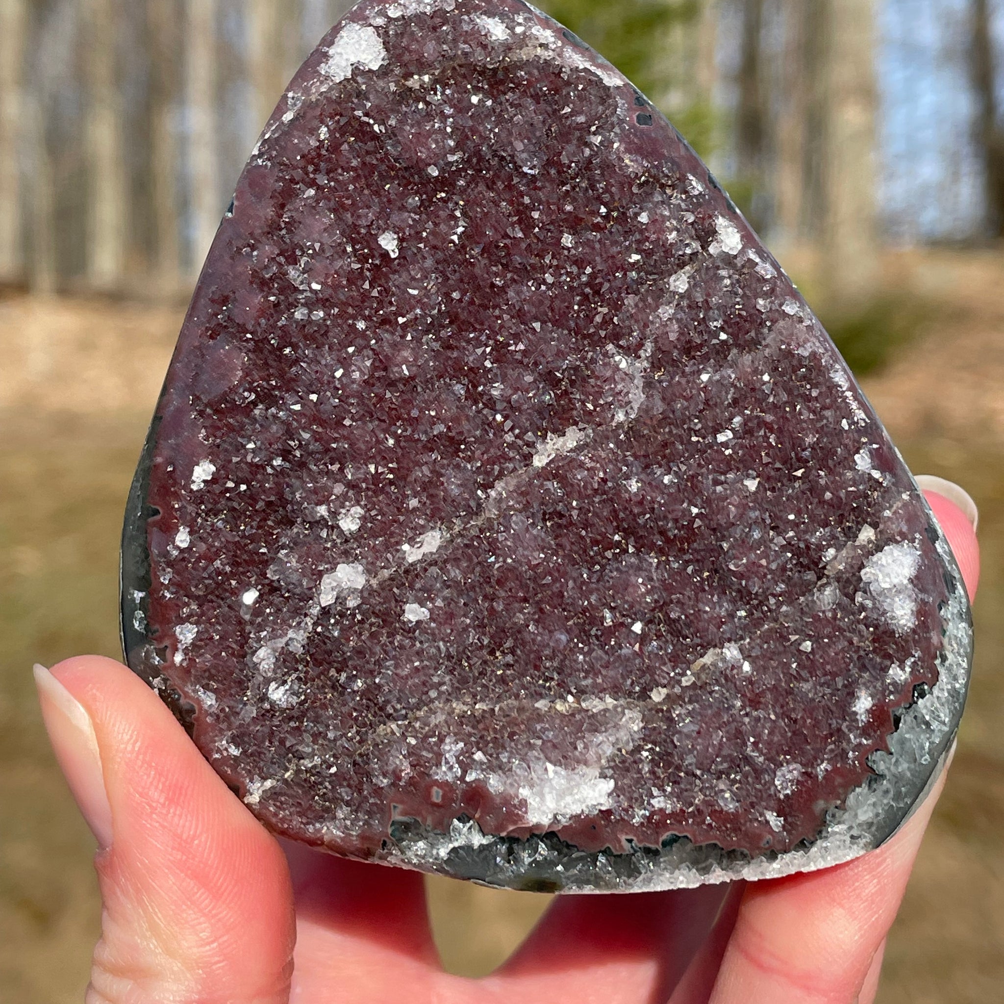 Uruguayan Rainbow Amethyst