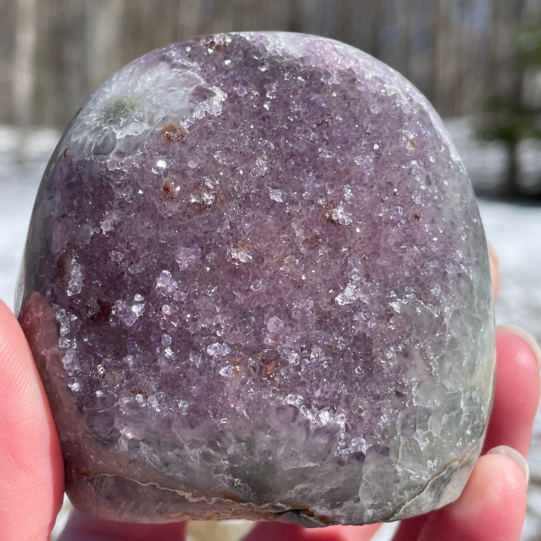 Uruguayan Rainbow Amethyst