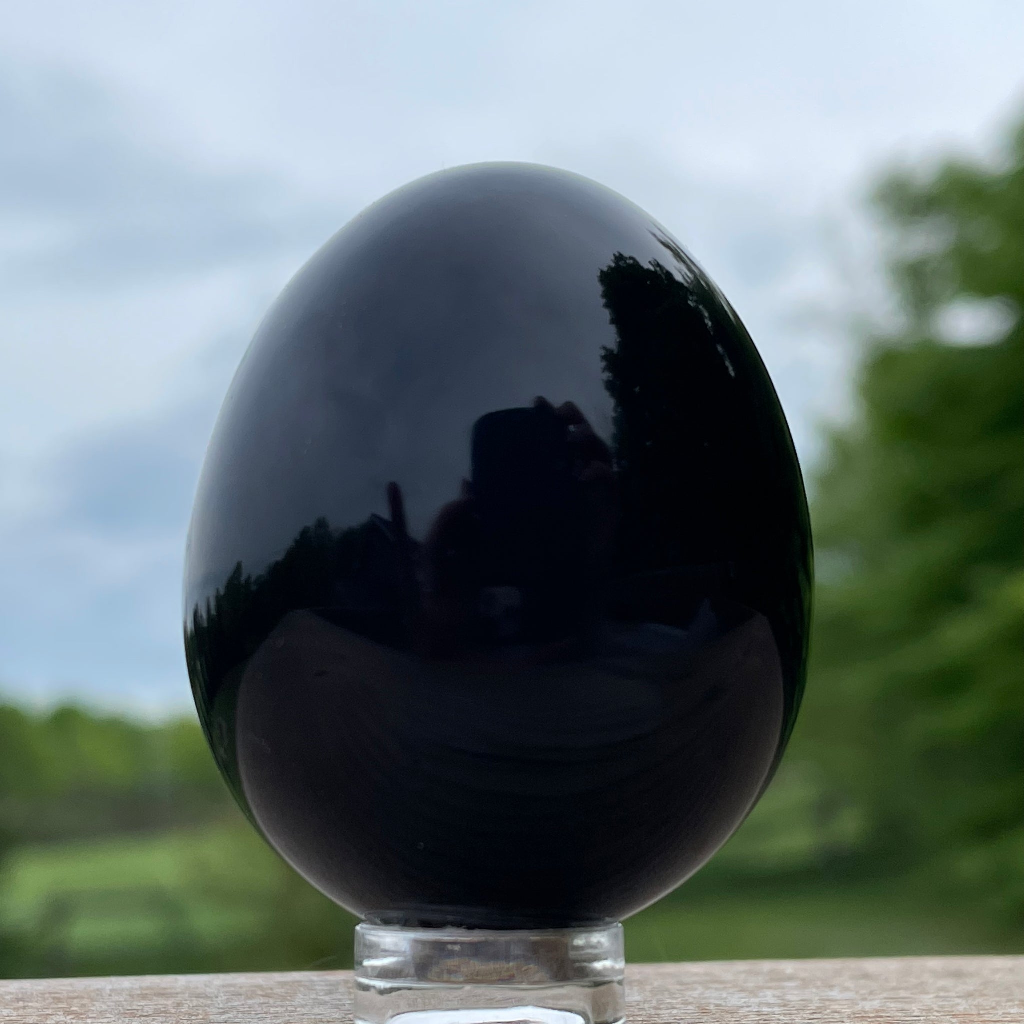 Black Obsidian Egg