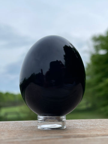 Black Obsidian Egg