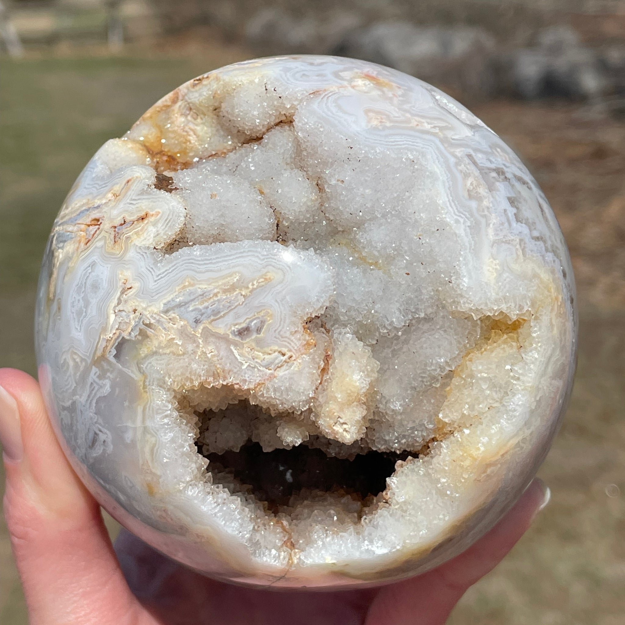Agate Sphere