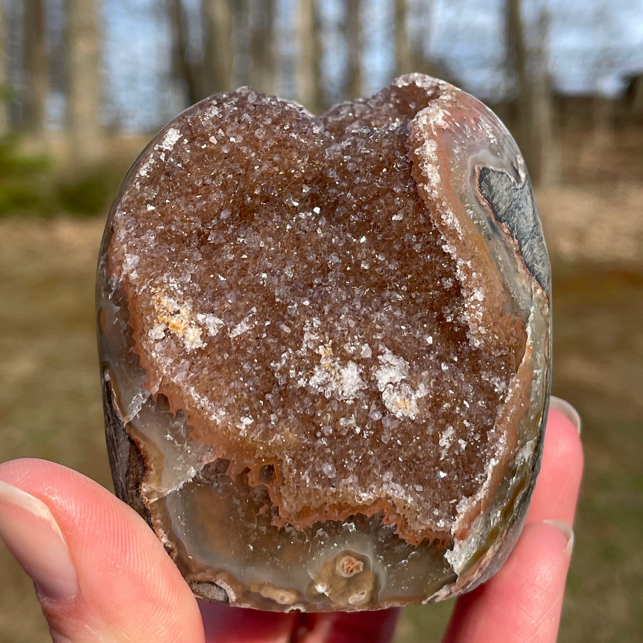 Uruguayan Rainbow Amethyst