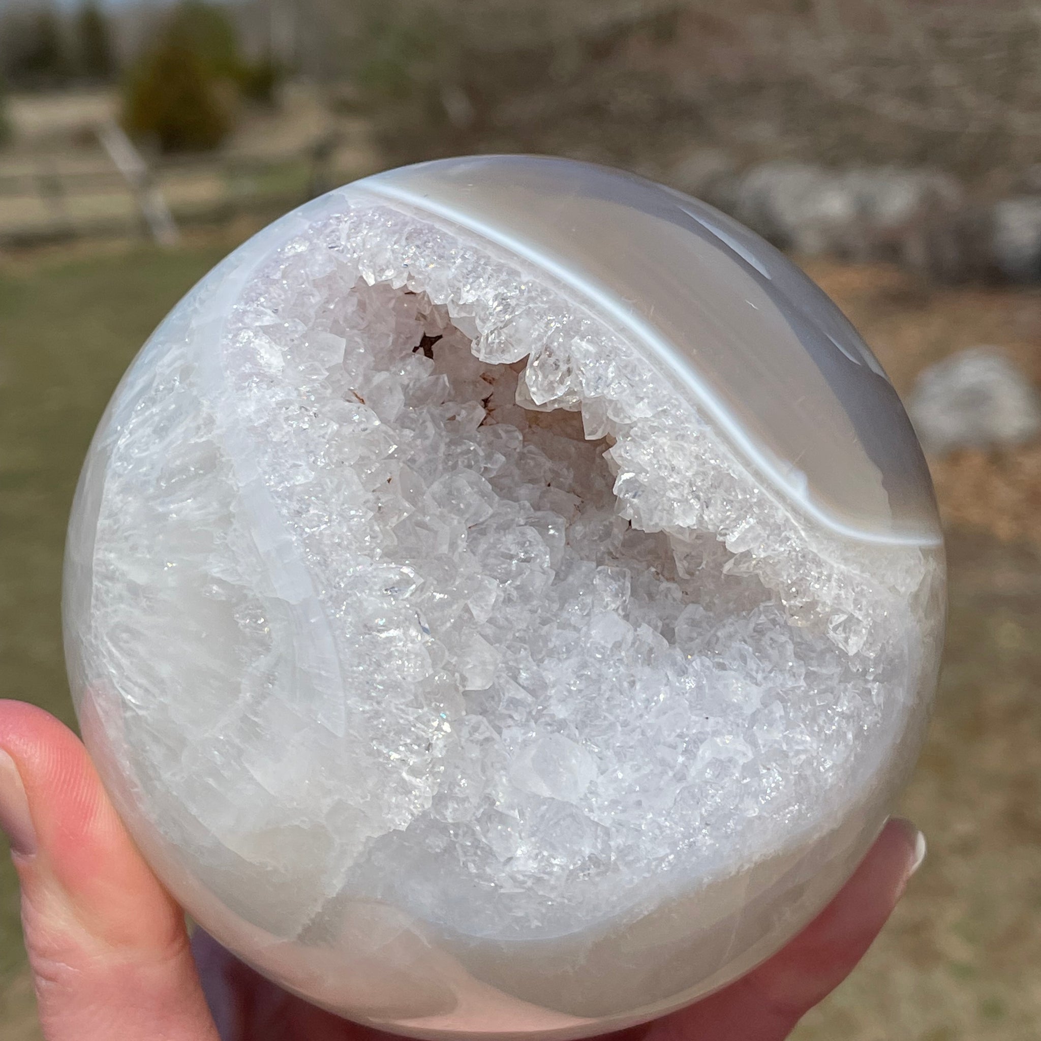 Agate Sphere