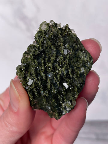 Green Forest Epidote Quartz