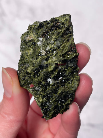 Green Forest Epidote Quartz