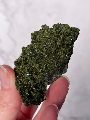 Green Forest Epidote Quartz