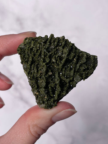 Green Forest Epidote Quartz