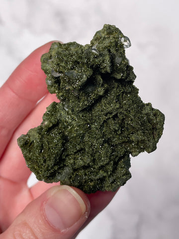 Green Forest Epidote Quartz