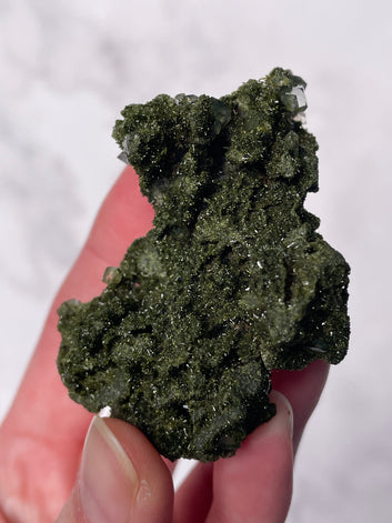 Green Forest Epidote Quartz