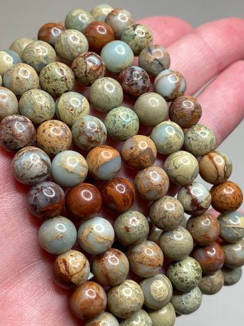 Serpentine Jasper Bracelet 8mm