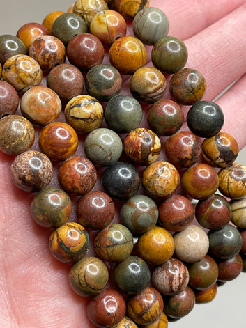 Picasso Jasper Bracelet 8mm