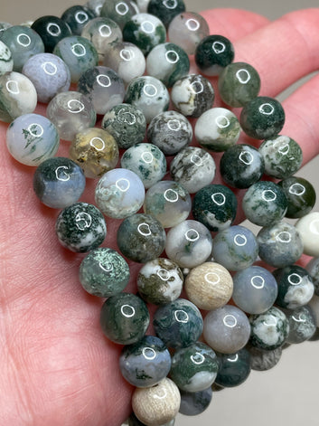 Tree Agate Bracelet 8mm