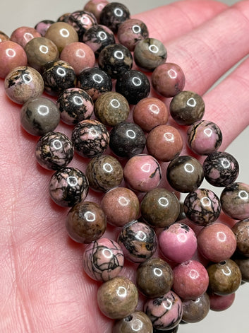Rhodonite Bracelet 8mm