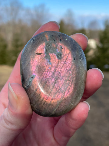 Labradorite Palm Stone