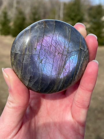 Labradorite Palm Stone