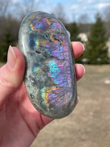 Labradorite Palm Stone