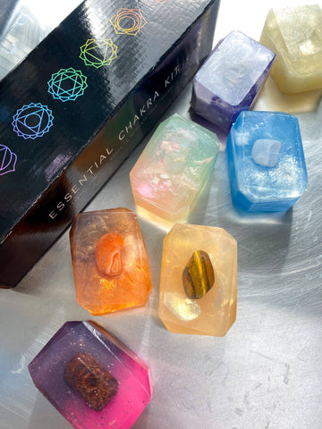 Essential Chakra Soap Set