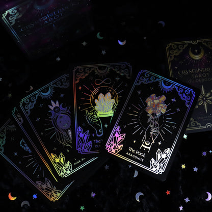 MINI Silver Crystalstruck Tarot© Card Deck (Limited Release)