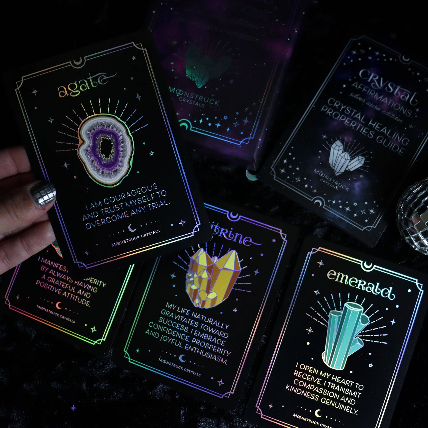 Silver Crystal Affirmations© Card Deck