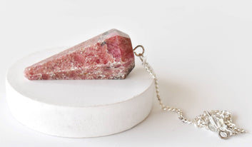 Rhodonite Pendulum (Empathy and Clearing)
