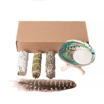 White Sage, Rosemary, and Common Sage Cleanse Kit One