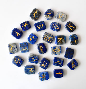 Lapis Lazuli Rune Set (Angelic Communication and Insight)