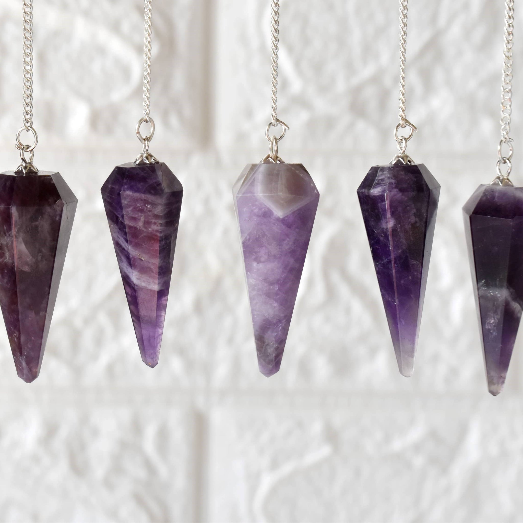 Amethyst Pendulum Dowsing Pendulum