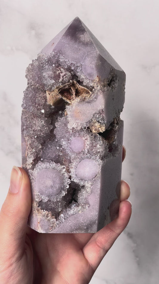 Pink Amethyst Tower